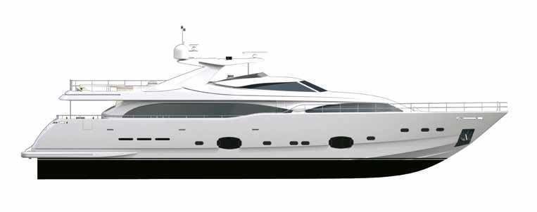 BAKARA yacht Custom Line