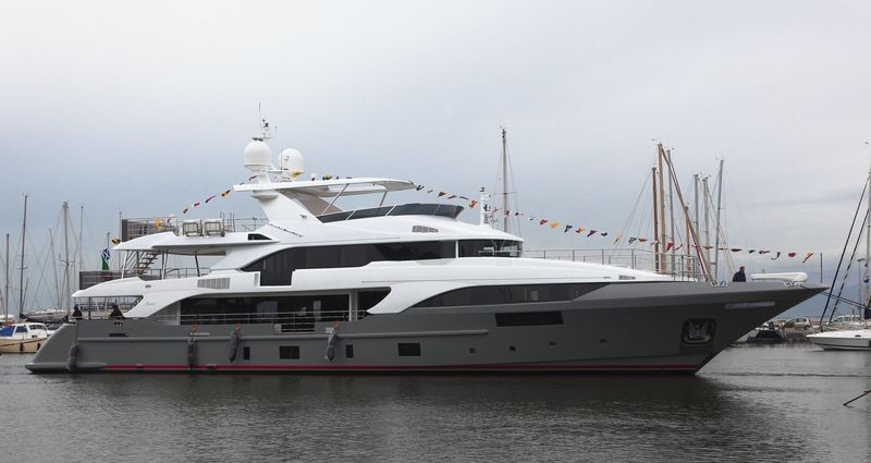 Benetti Saladus launch in Viareggio