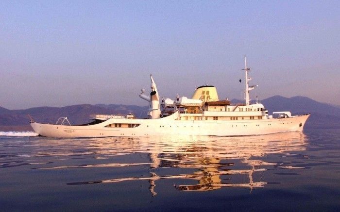 Christina O underway