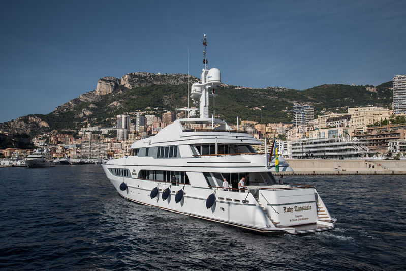 Superyachts at 2018 Monaco Yacht Show