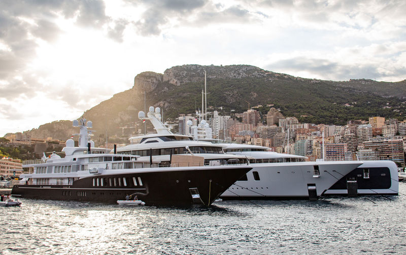 Superyachts at 2018 Monaco Yacht Show