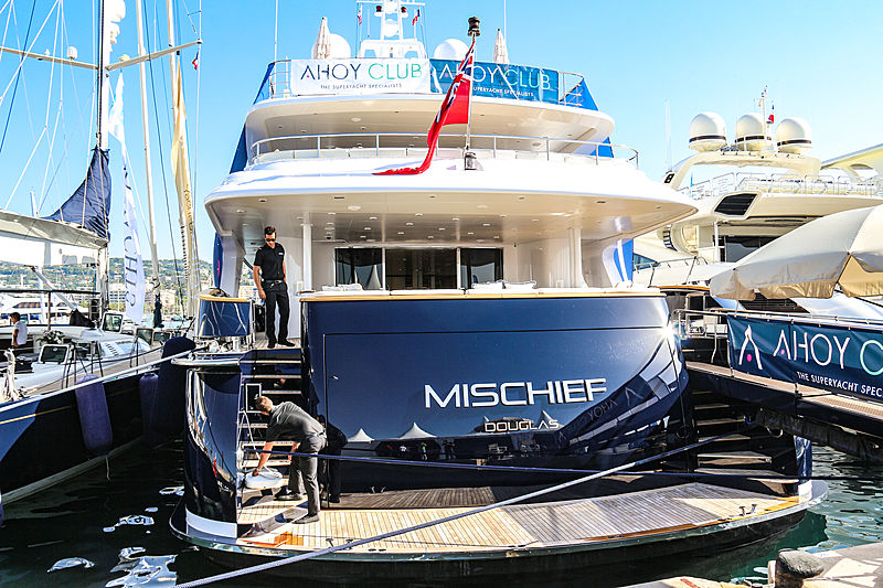 Mischief at the Cannes Yachting Festival 2018