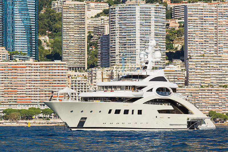 Ace anchored in Monaco