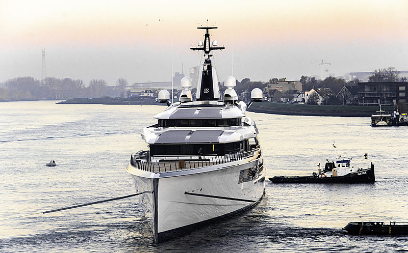 Oceanco Project Bravo Y718 Launch