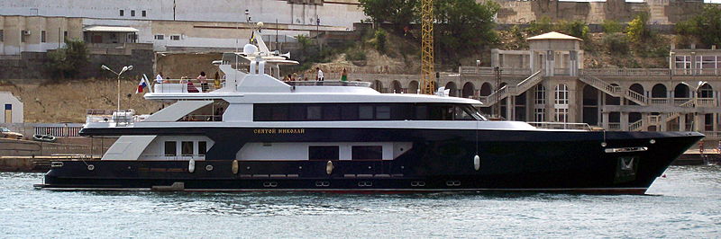 Svyatoy Nikolay yacht at Sevastopol