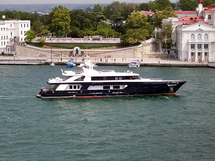 Svyatoy Nikolay yacht at Sevastopol