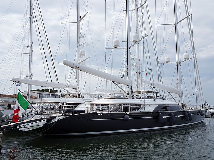 Seven yacht in Viareggio