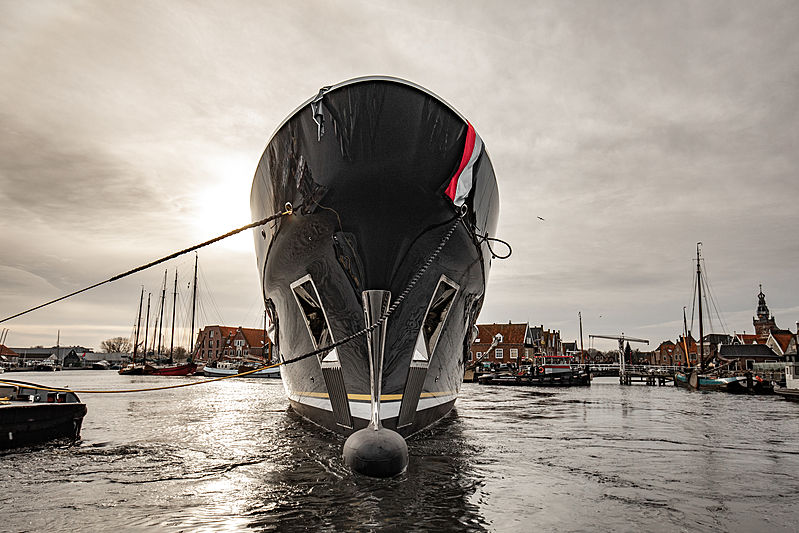 Scout yacht launch at Hakvoort