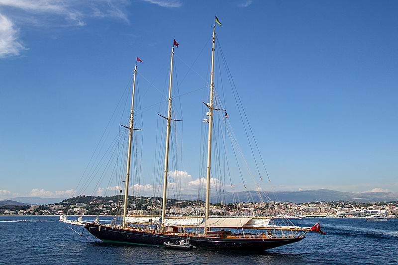 Atlantic yacht in Cannes