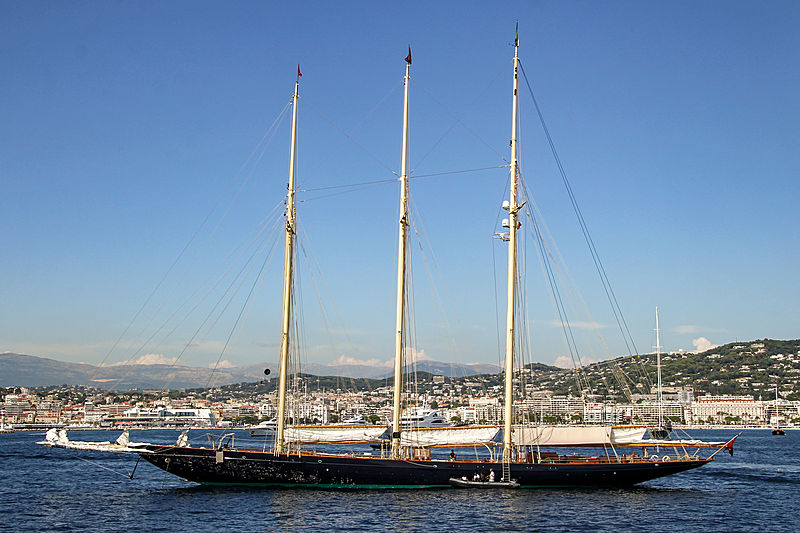 Atlantic yacht in Cannes