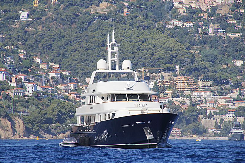 Ninkasi yacht off Monaco