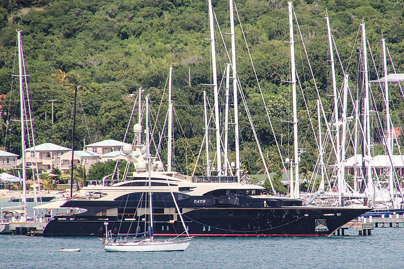 Bash yacht in Antigua