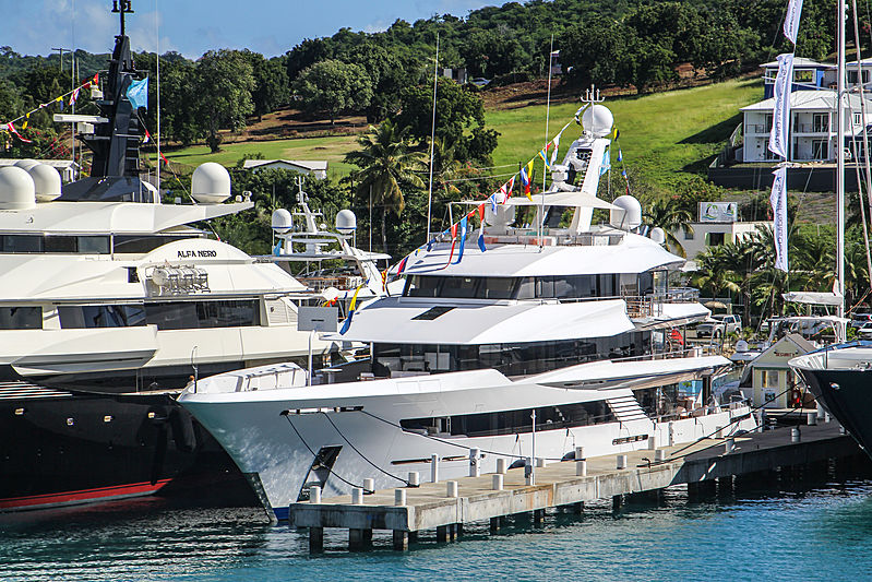 Joy yacht in Antigua