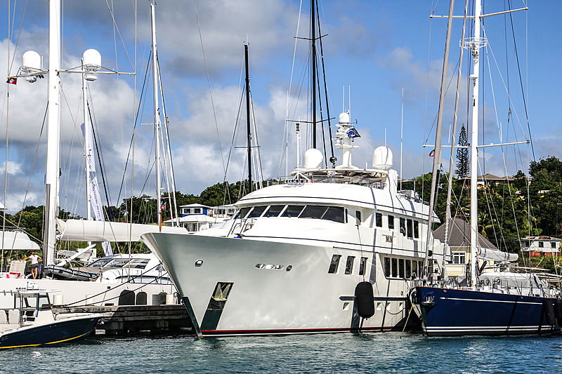 Mim yacht in Antigua