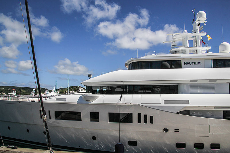 Nautilus yacht in Antigua