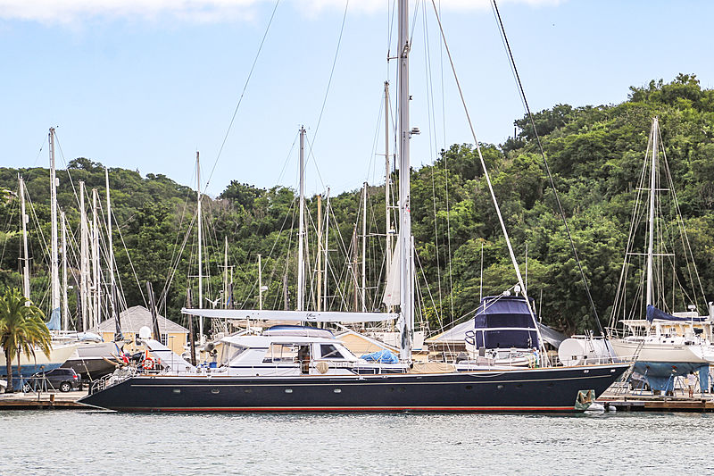 Ree yacht in Antigua