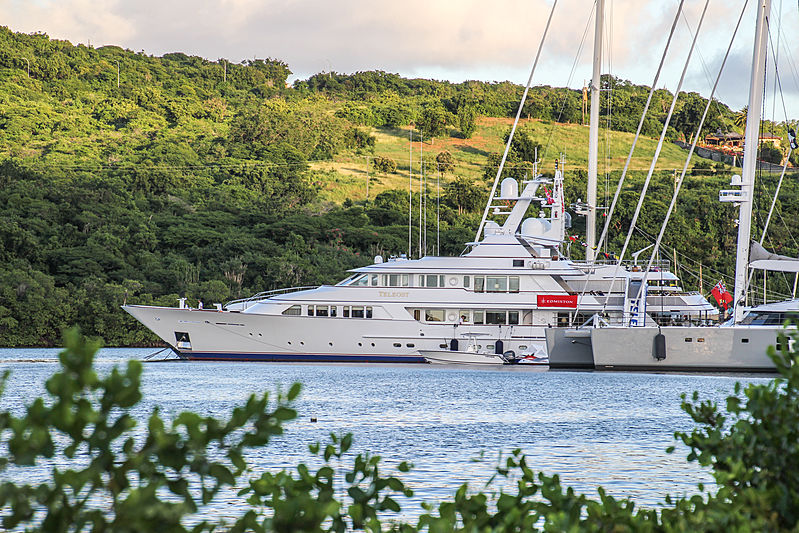 Teleost yacht in Antigua