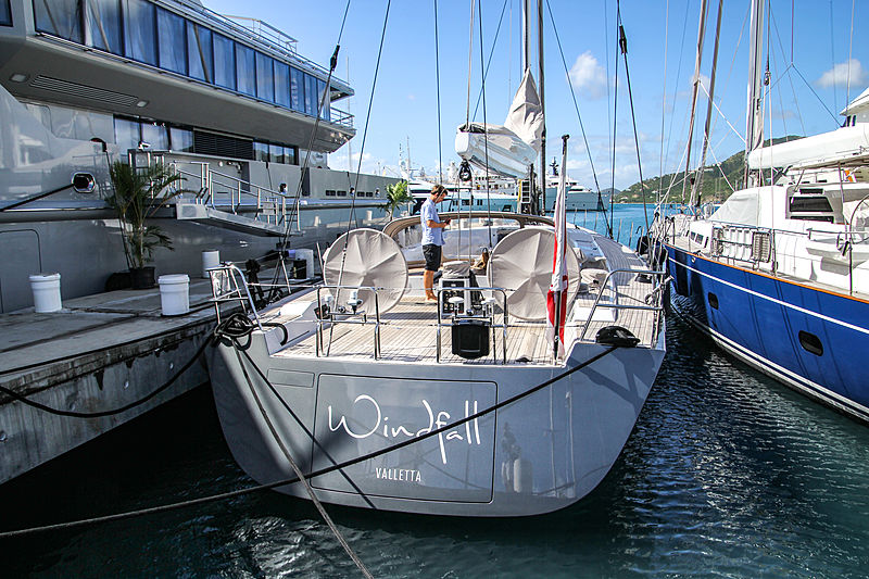 Windfall yacht in Antigua