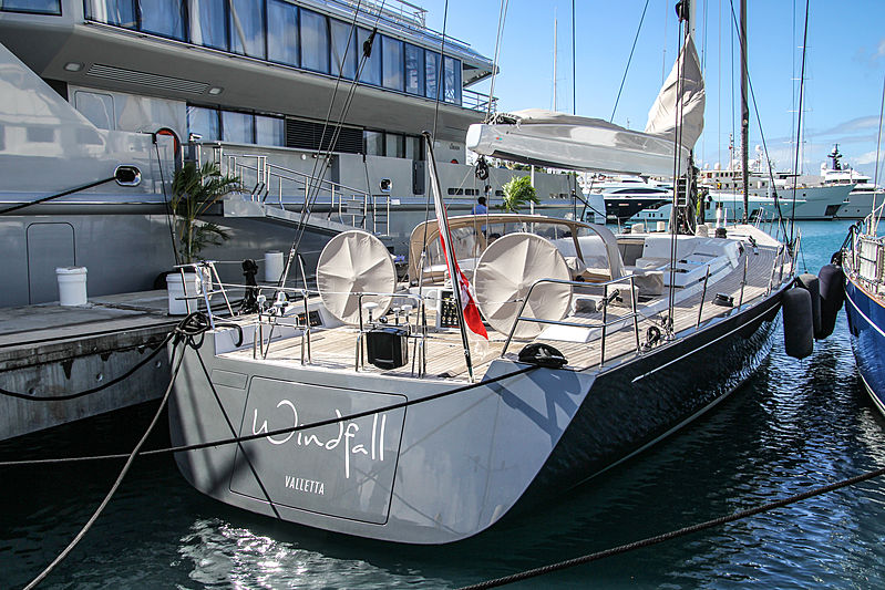 Windfall yacht in Antigua