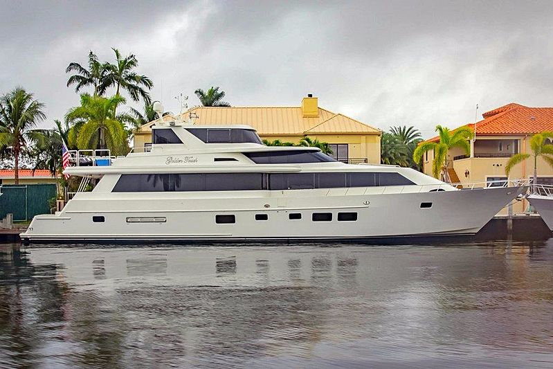 Golden Touch yacht moored