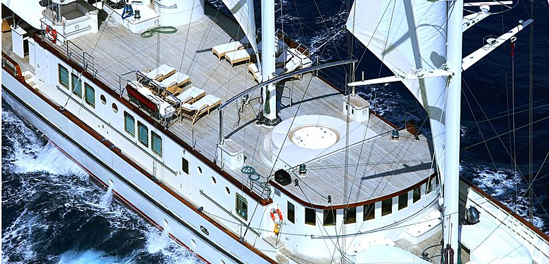 Montigne sailing yacht outside decks