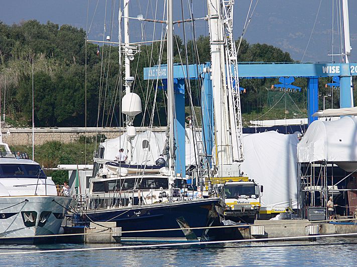 Tamer II yacht in Antibes