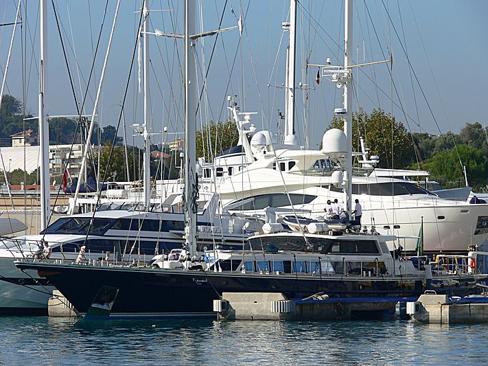 Tamer II yacht in Antibes