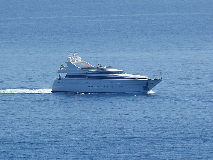 Diletta yacht cruising off Porto Ercole