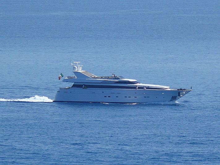 Diletta yacht cruising off Porto Ercole