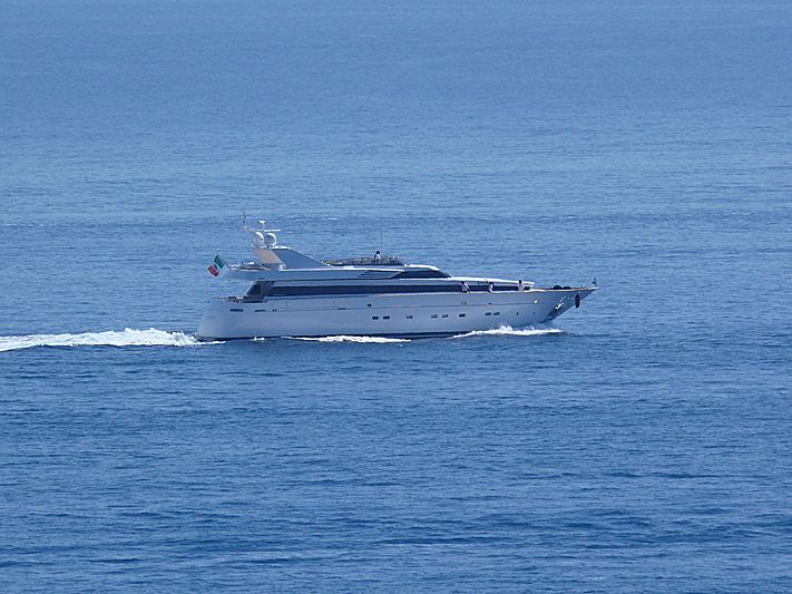 Diletta yacht cruising off Porto Ercole