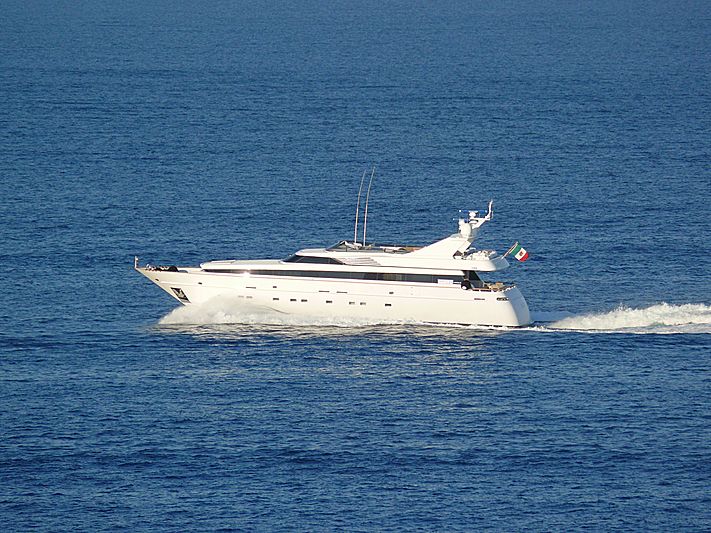 Diletta yacht cruising off Porto Ercole
