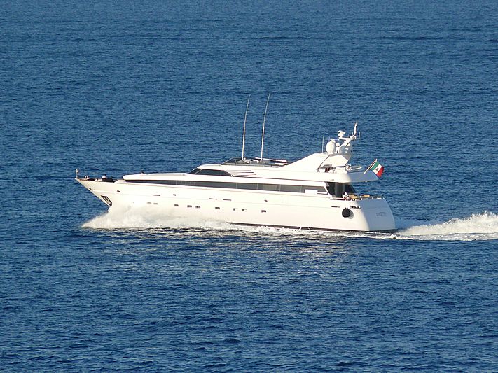 Diletta yacht cruising off Porto Ercole