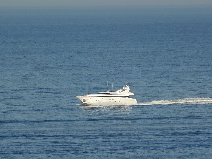 Diletta yacht cruising off Porto Ercole