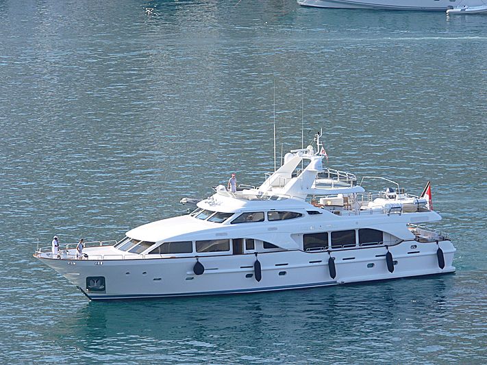 Libra Star yacht arriving in Monaco