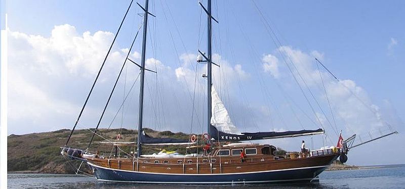 Neta Marine yacht Xenos IV anchored