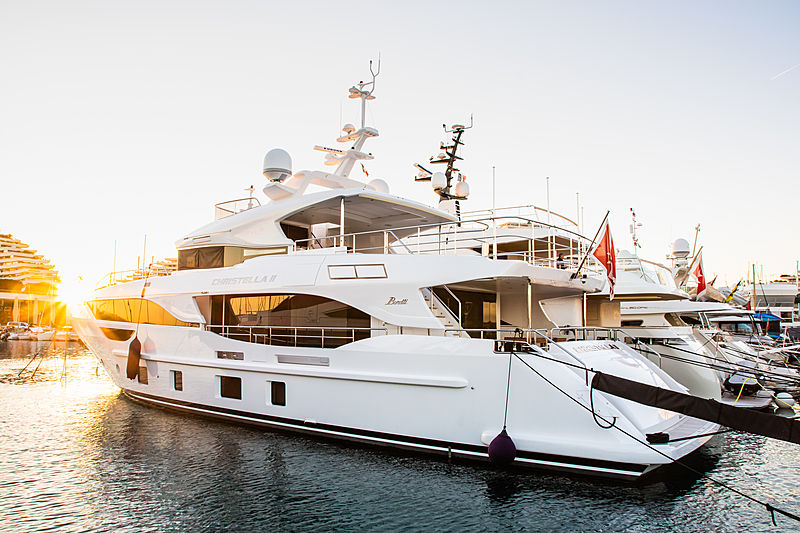 Christella II yacht in Villeneuve Loubet