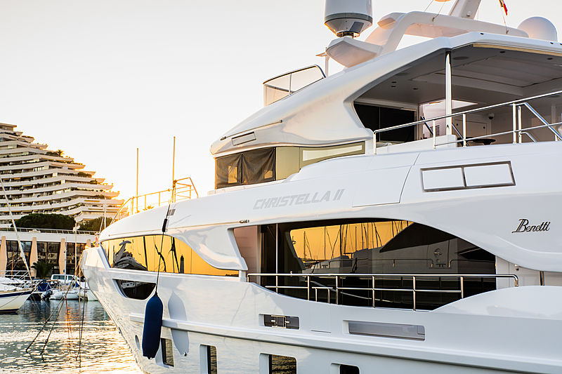 Christella II yacht in Villeneuve Loubet