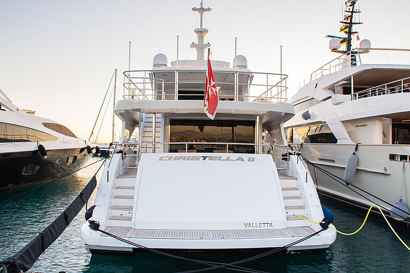 Christella II yacht in Villeneuve Loubet