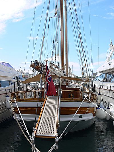 La Maïa yacht in Antibes