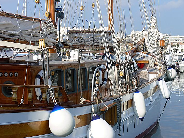 La Maïa yacht in Antibes