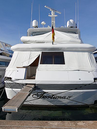 Fortuna IV yacht in Mandelieu La Napoule