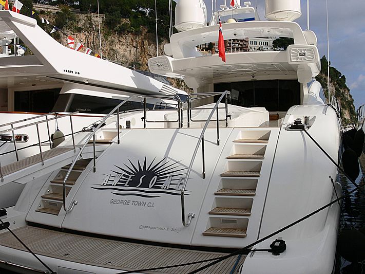 Awesome yacht in Fontvieille