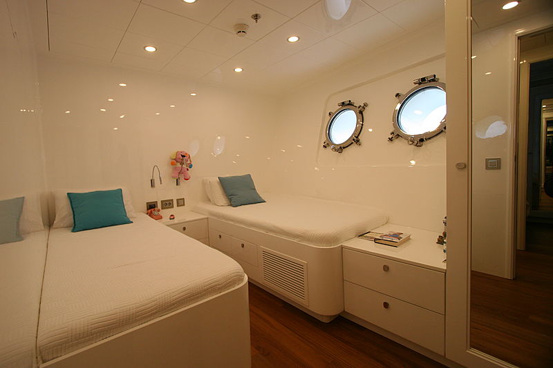 Meteor yacht stateroom
