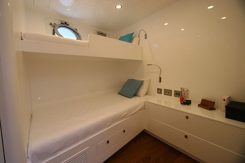 Meteor yacht stateroom