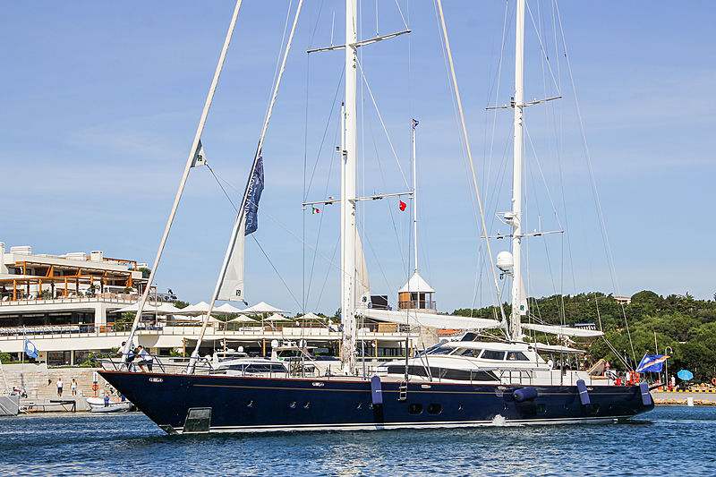 Khaleesi yacht in Porto Cervo
