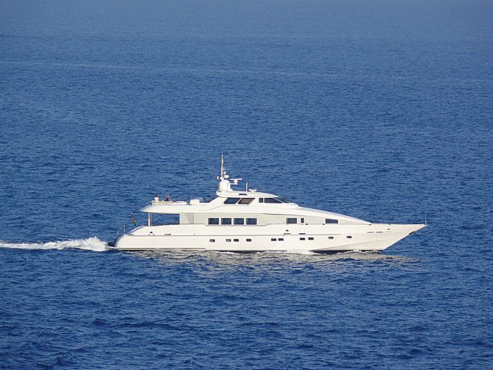 Sun Ark yacht cruising off Monaco