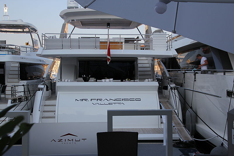 Mr. Francisco yacht in Cannes