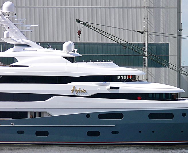 Aviva yacht in Lemwerder
