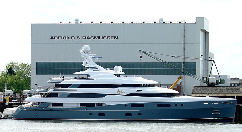 Aviva yacht in Lemwerder