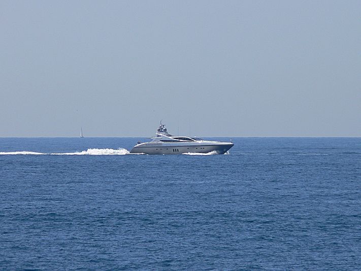 Flying Dagger yacht cruising off Cap d'Antibes